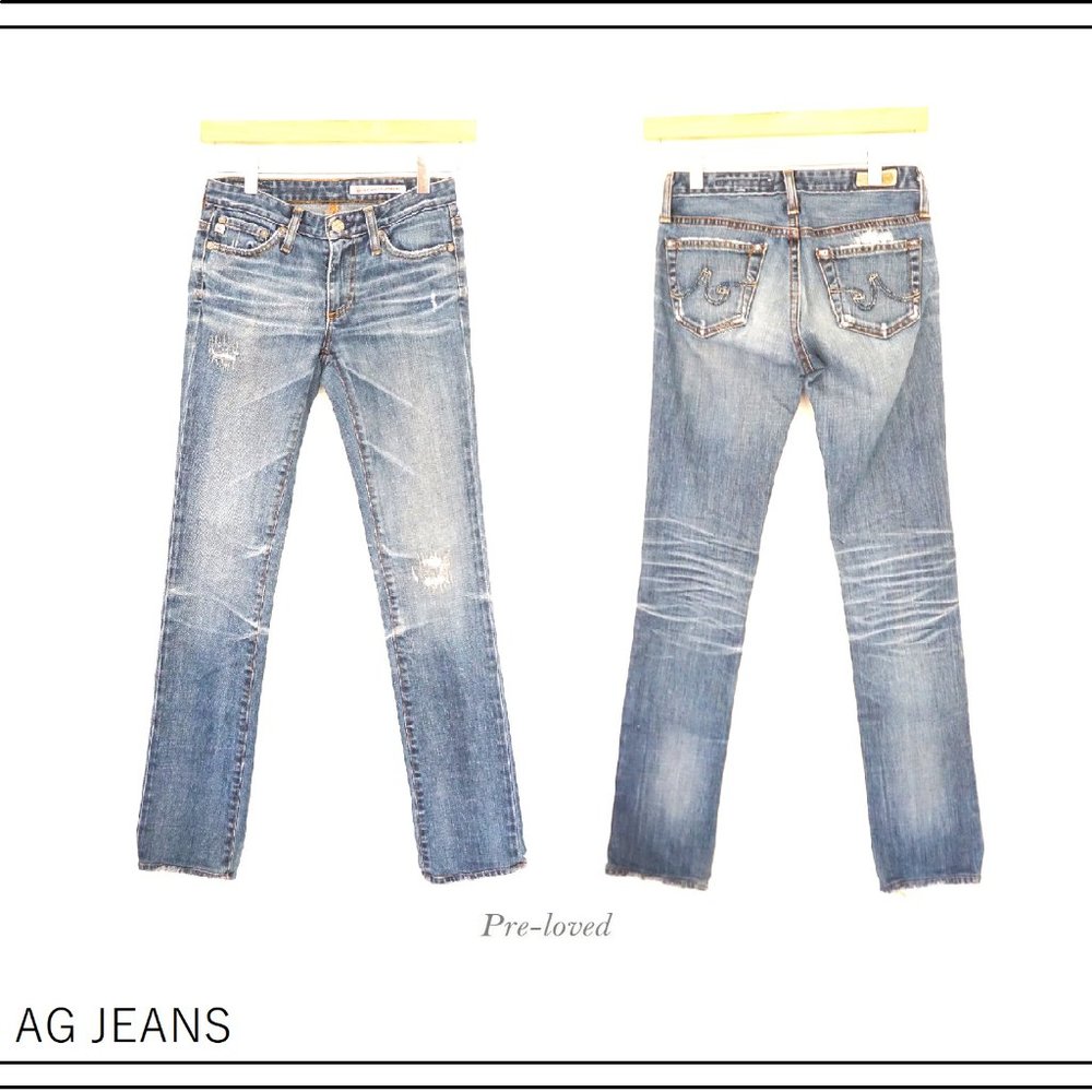 AG ADRIANO GOLDSCHMIED, INC. Destructed Denim